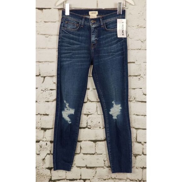 L'AGENCE El Matador Slim High Rise Ankle Stretch Jean Size 25 NWT MSRP $279 - Picture 1 of 6